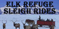 National Elk Refuge Sleigh Rides by Bar T 5 - A horse drawn sleigh takes you on a tour of the National Elk Refuge to view elk up close. Beautiful views of the Tetons - great activity for all ages.